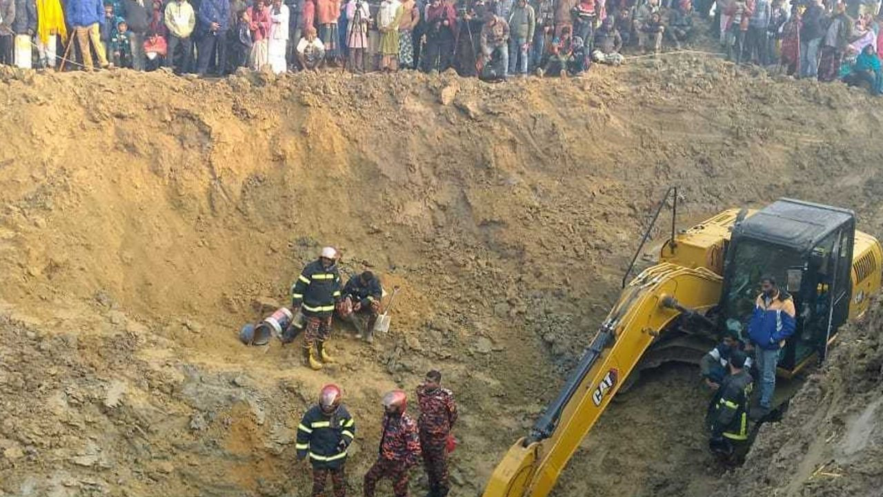 বেঁচে নেই গর্তে পড়া রাজশাহীর শিশু সাজিদ